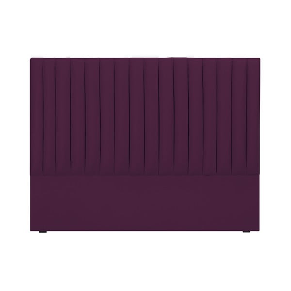 Fioletowy zagłówek łóżka Cosmopolitan design NJ, 140x120 cm