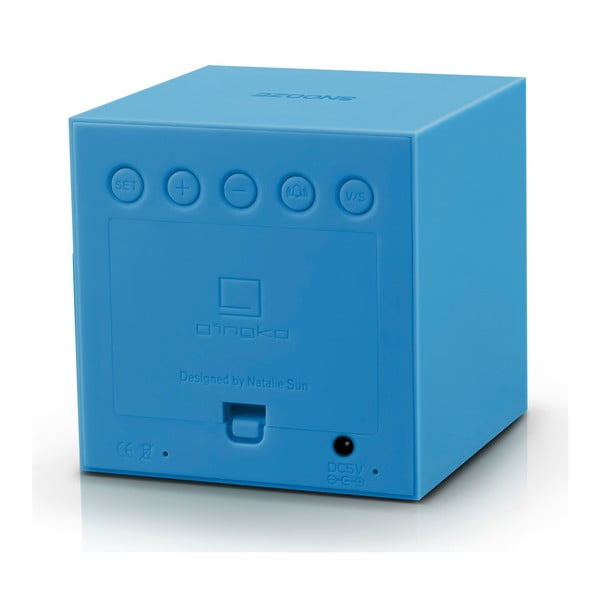 Lazurowy budzik LED Gingko Gravitry Cube-image-3