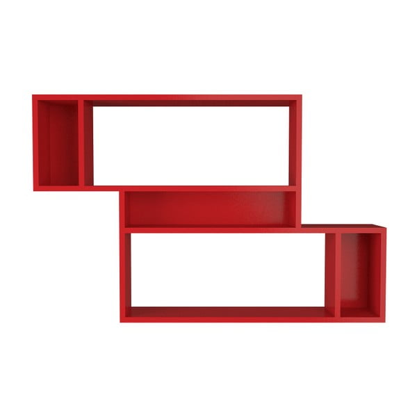 Czerwona półka Mobito Design Carry