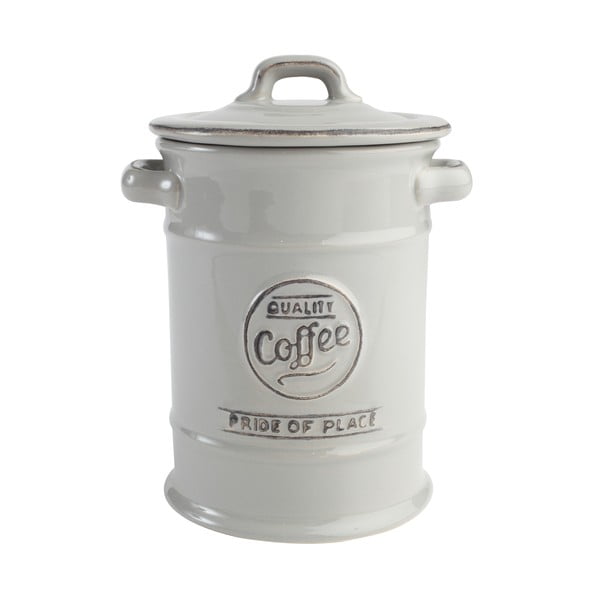 Szary pojemnik ceramiczny na kawę T&G Woodware Pride of Place