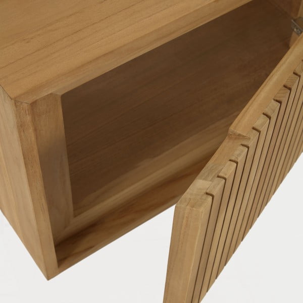 Szafka pod umywalkę z drewna tekowego Kave Home Taciana-image-4