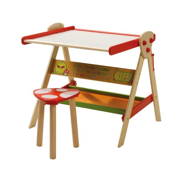 Magnetyczna tablica do pisania ze stołkiem Roba Kids-image-1