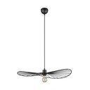 Lampa wisząca w kolorze matowej czerni ø 60 cm Chapeau – Reality