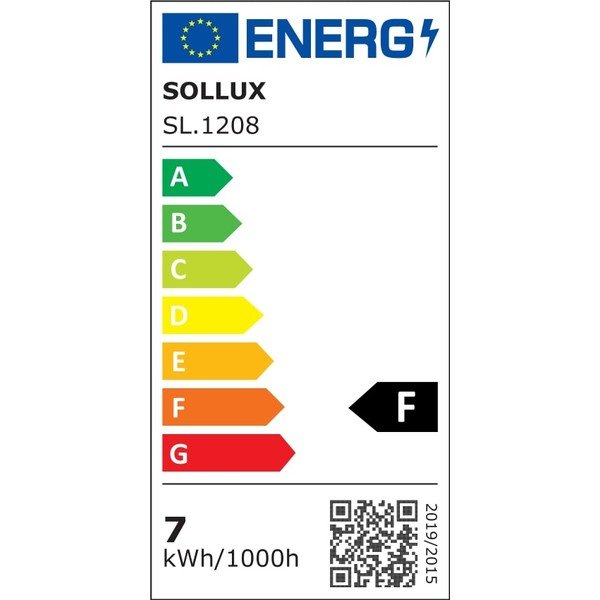 Żarówka LED/filamentowa z ciepłym światłem z gwintem E27, 7 W – Sollux-image-2