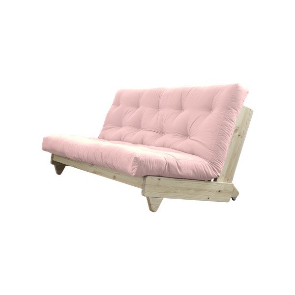 Sofa rozkładana Karup Fresh Raw/Pink Peonie-image-3
