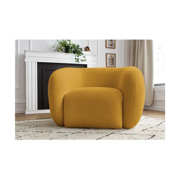 Żółty fotel Celine – Bobochic Paris-image-1