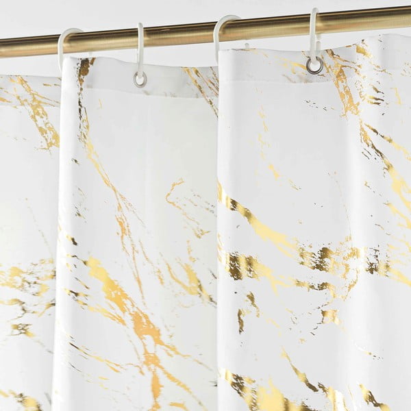 Zasłona prysznicowa 180x200 cm Aquamarbre – douceur d'intérieur-image-2