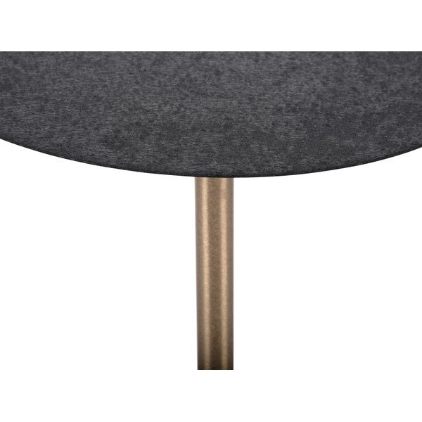 Metalowy okrągły stolik ø 50 cm Dex – Leitmotiv-image-3