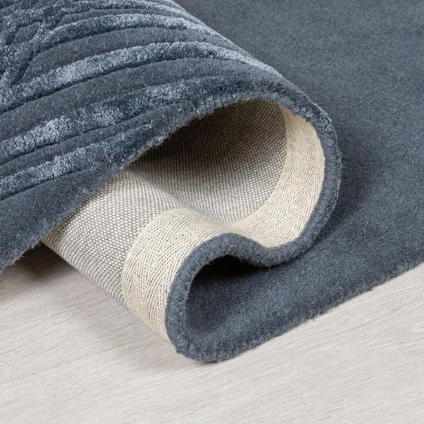 Niebieski dywan wełniany Flair Rugs Diamonds, 160x230 cm-image-1