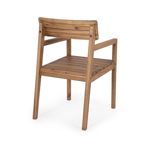 Drewniane krzesło ogrodowe w naturalnym kolorze Rodano – Bizzotto-image-4