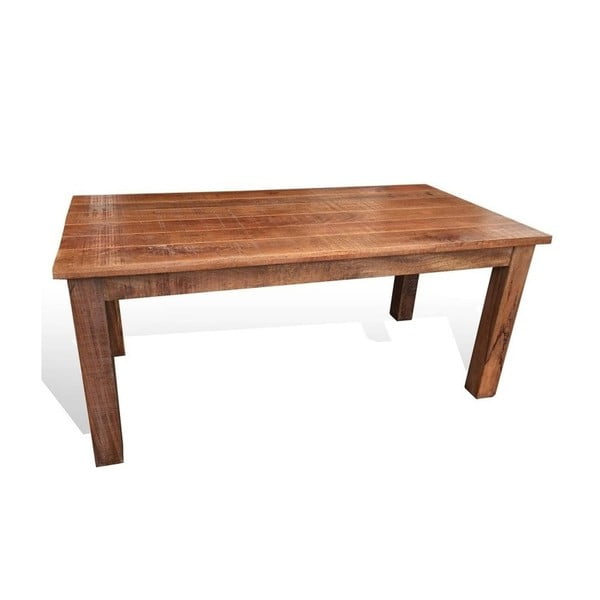 Stół do jadalni z litego drewna mangowca SOB, 180x90cm