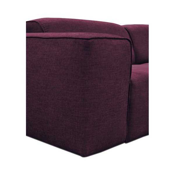 Fioletowa sofa 3-osobowa Cosmopolitan Design Phoenix-image-4
