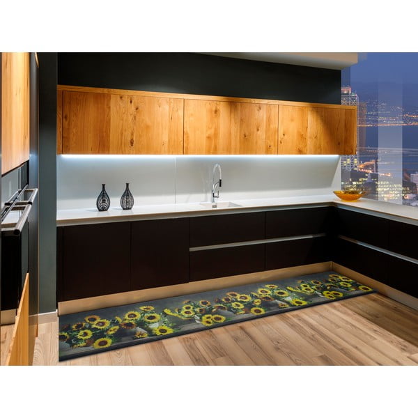 Chodnik Universal Ricci Sunflowers, 52x200 cm-image-1