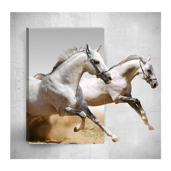 Obraz 3D Mosticx Horses, 40x60 cm