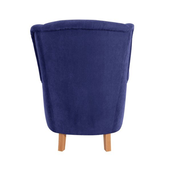 Niebieski fotel Max Winzer Kendra Velor-image-3