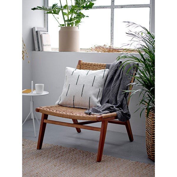 Beżowa bawełniana poduszka Södahl Lauri, 45x45 cm-image-1