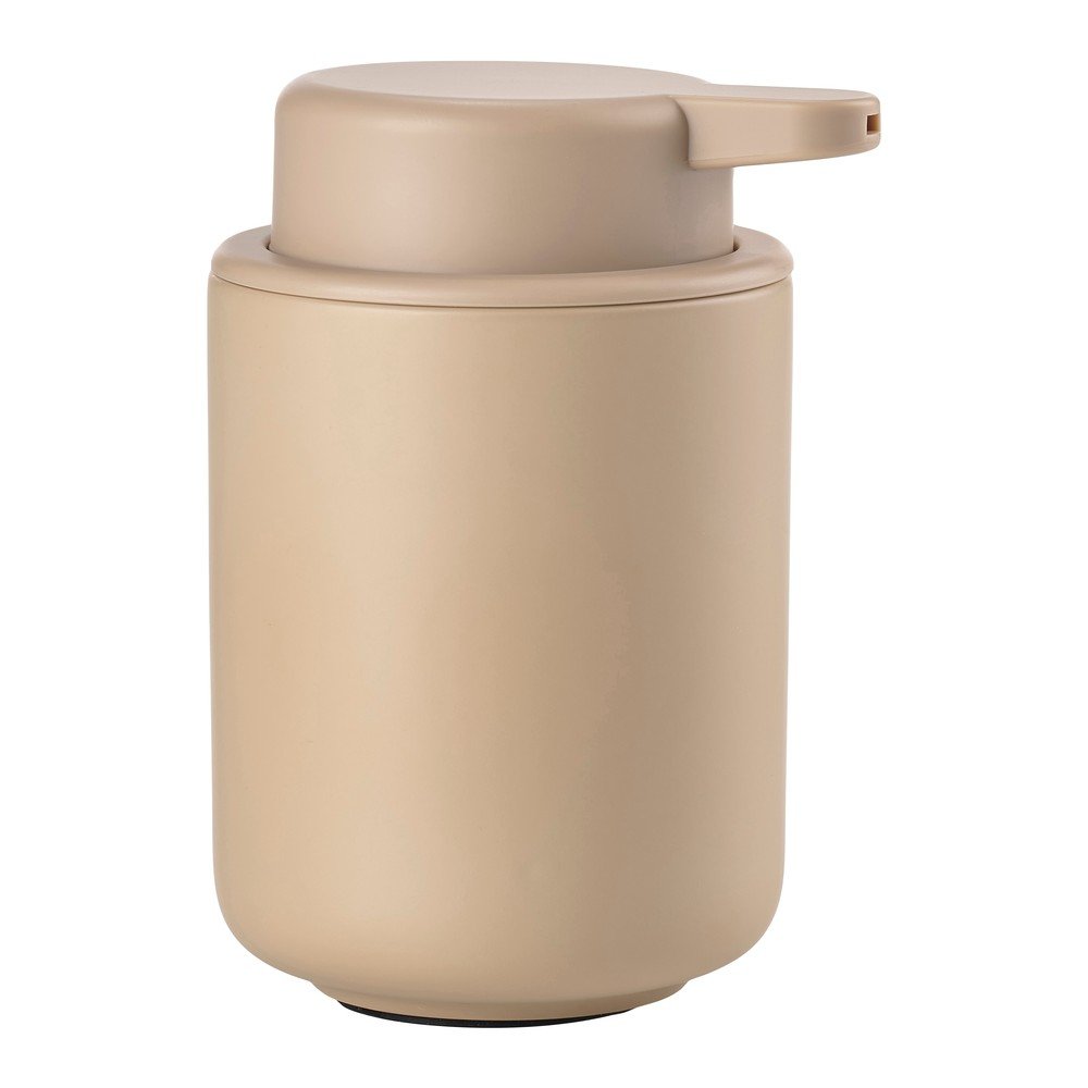 Beżowy kamionkowy dozownik do mydła 250 ml Ume – Zone