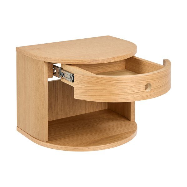 Szafka nocna w dekorze dębu w jasnym naturalnym kolorze Paron – Actona-image-3