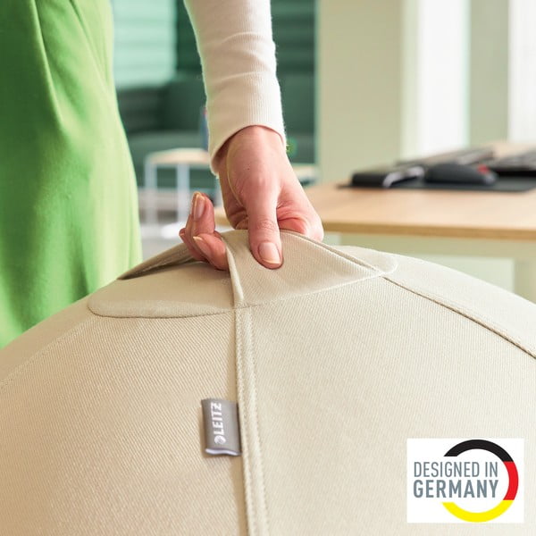 Ergonomiczna piłka do siedzenia z obciążnikami ø 65 cm Ergo – Leitz-image-3
