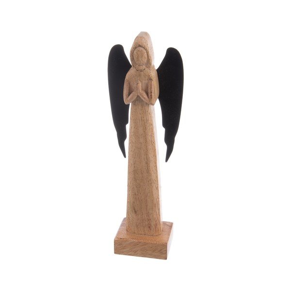 Drewniana figurka (wysokość 27 cm) Angel – Orion-image-2
