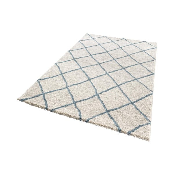 Biały dywan Mint Rugs Grid, 80x150 cm-image-2