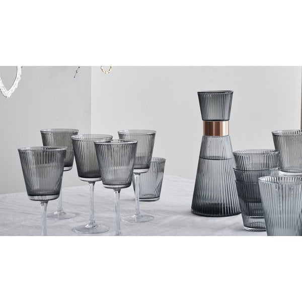 Szara szklana karafka 1 l Grand Cru Nouveau – Rosendahl-image-4