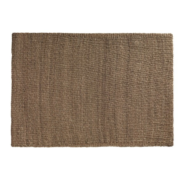 Brązowy dywan z wodorostów Geese Rustico Natural, 150x210 cm