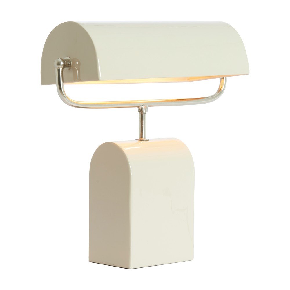 Kremowa metalowa lampa stołowa (wysokość 38 cm) Cardona – Light & Living (zdjęcie 4)