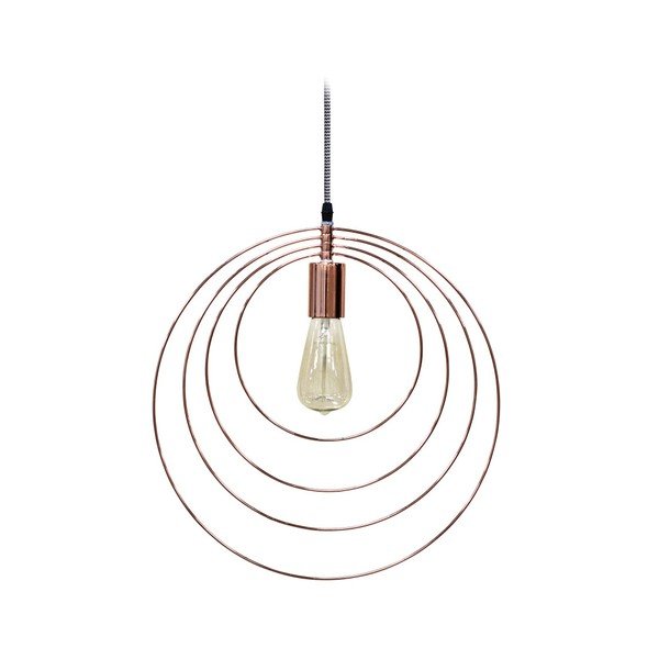 Lampa
  wisząca w kolorze miedzi Red Cartel Circles-image-3