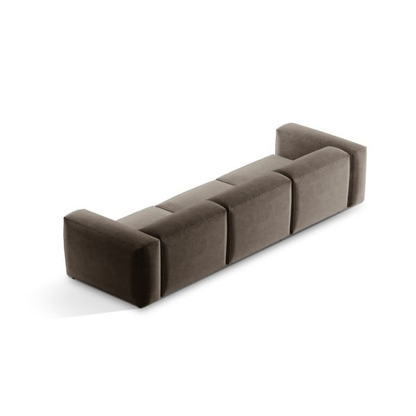 Brązowa sofa 364 cm Bergamo – Cosmopolitan Design-image-4