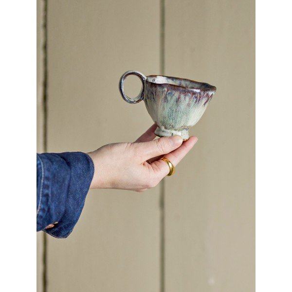 Beżowa kamionkowa filiżanka 175 ml Imogen – Bloomingville-image-1