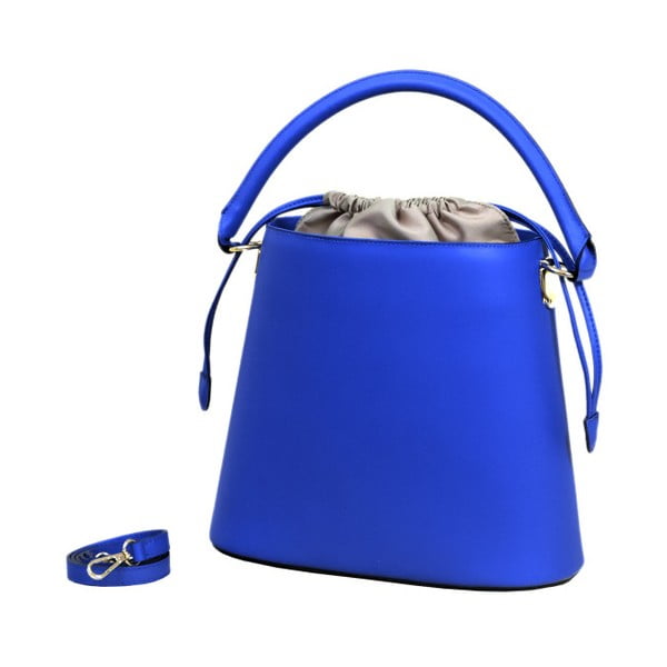 Niebieska torebka skórzana Andrea Cardone Fabrizia