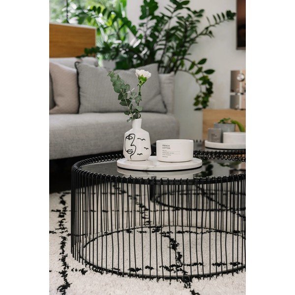 Beżowo-czarny dywan Mint Rugs Hash, 160x230 cm-image-1