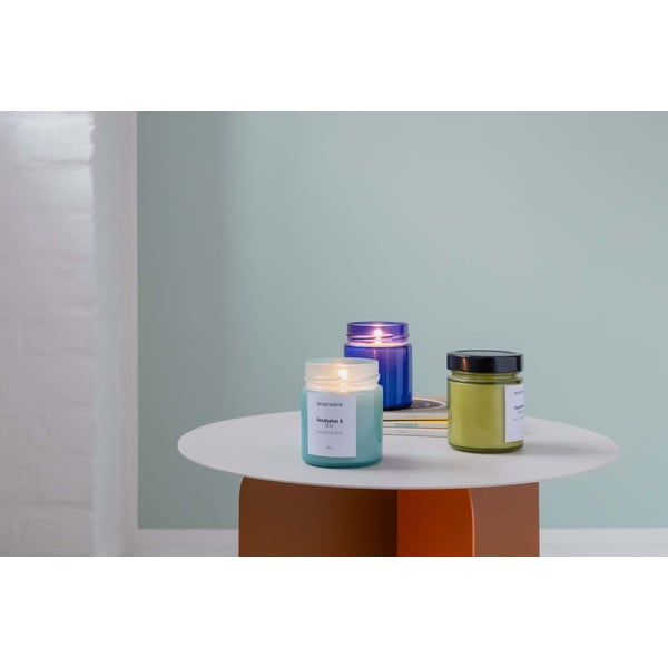 Zapachowa sojowa świeca czas palenia 35 h Fresh Basil & Rhubarb – Remember-image-1