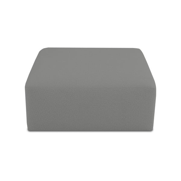 Szary moduł sofy z materiału bouclé Roxy – Scandic-image-1