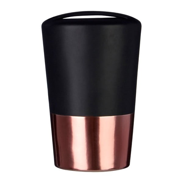 Czarny kubek na szczoteczki Premier Housewares Alpha-image-2