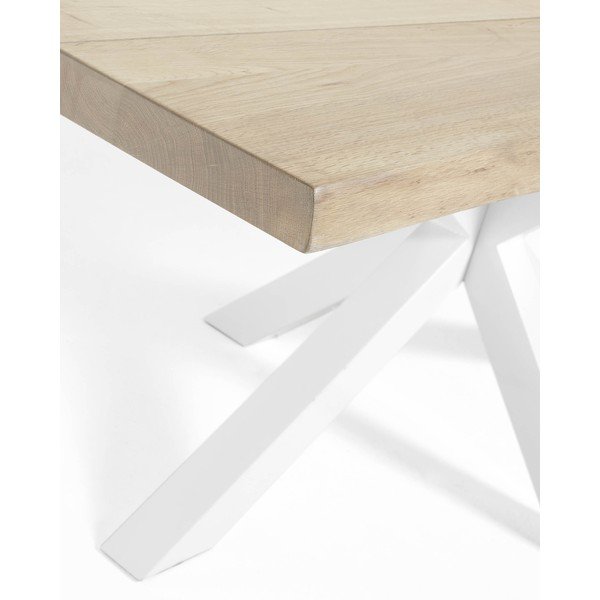 Stół z blatem w dekorze dębu 90x160 cm Argo – Kave Home-image-3