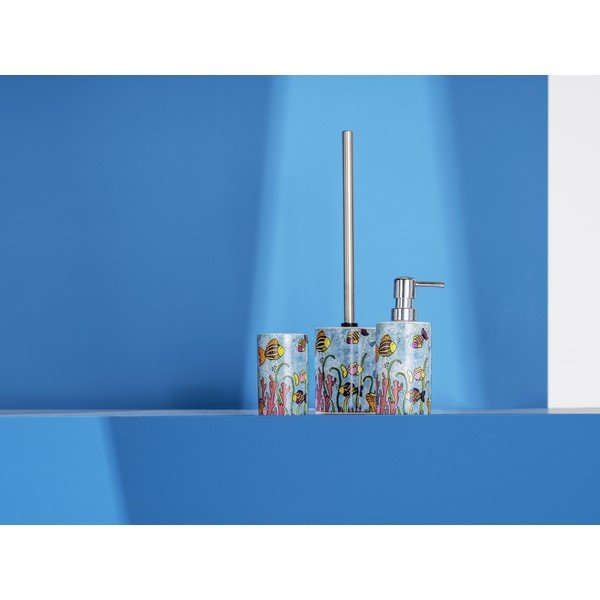 Ceramiczna szczotka do WC Rollin'Art Ocean Life – Wenko-image-1