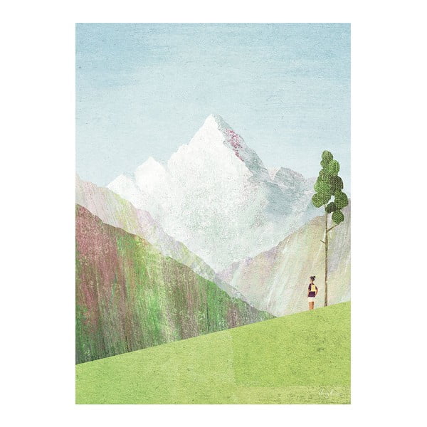 Plakat 30x40 cm Mountains – Travelposter