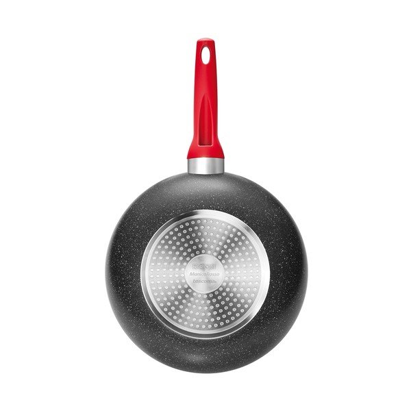 Patelnia wok ø 28 cm Manico  Rosso – Tescoma-image-1