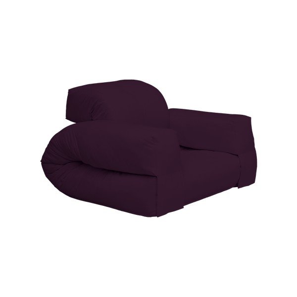 Fotel rozkładany Karup Hippo Purple Plum-image-4