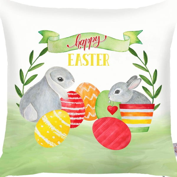 Poszewka na poduszkę Apolena Easter Eggs, 43x43 cm