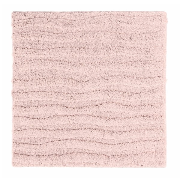 Różowy dywanik łazienkowy Aquanova Taro, 60x60 cm
