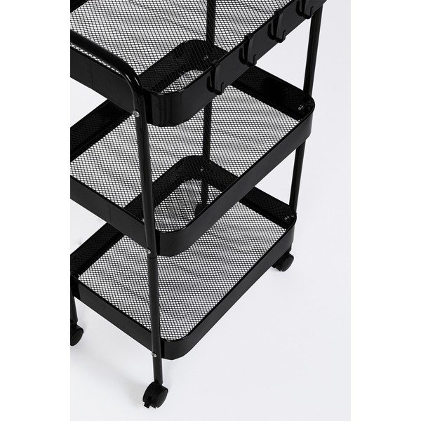 Metalowy barek na kółkach 29,5x41 cm Leiky – Yes Everyday-image-4