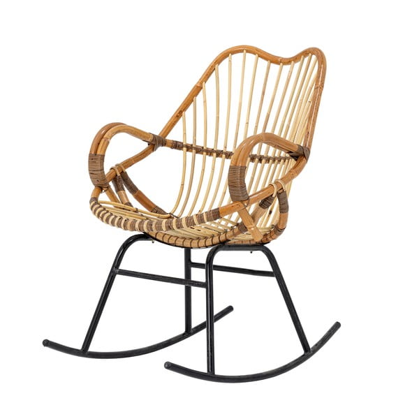 Fotel bujany w naturalnym kolorze Reine – Bloomingville-image-4