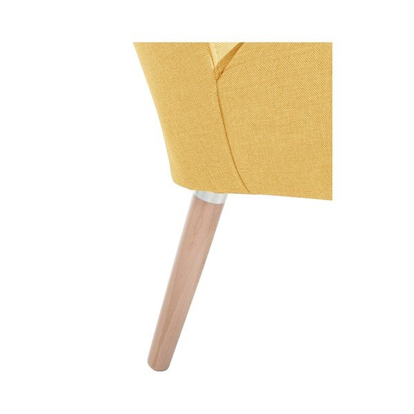 Żółty fotel Max Winzer Neele Duro Yellow-image-1