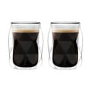 Kubki na espresso z podwójną ścianką zestaw 2 szt. 100 ml Geo – Vialli Design