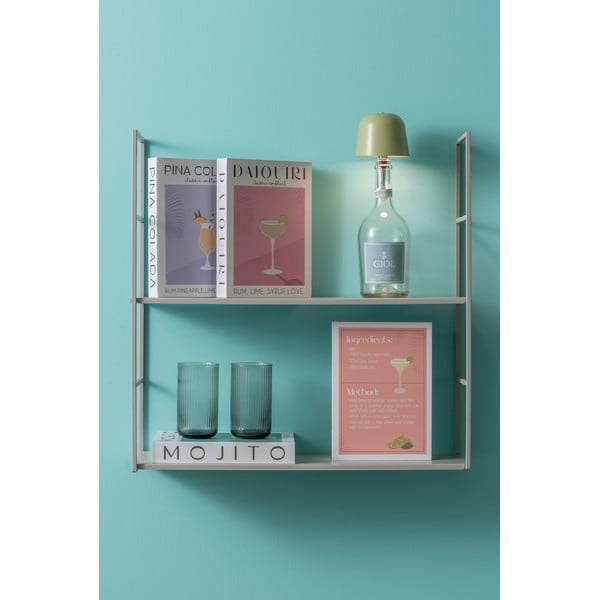 Biały/fioletowy papierowy pojemnik dekoracyjny 18x4x25 cm Pina Colada – PT LIVING-image-3