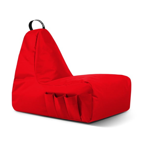 Czerwony worek do siedzenia Chill Gamer L – So Soft?