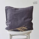 Lniana poszewka na poduszkę 50x50 cm Dark Grey – Linen Tales